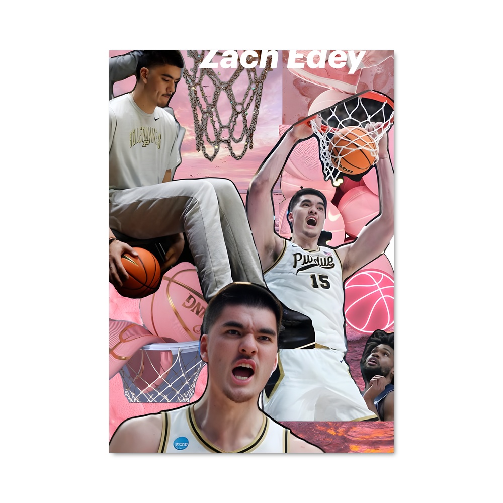 Poster L'Ascension de Zach – affiche Basketball